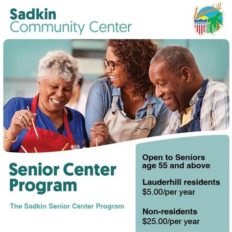 Sadkin Community Center opening hours .